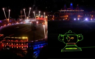 IPL 2026: ‘Laser show band karo, Bhuvneshwar ko bowling do’ - Fans troll mid-innings show in RCB vs GT Qualifier 1 at Dharamsala