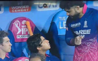 IPL 2026: Riyan Parag seen scolding Vaibhav Sooryavanshi after missed century during RR vs GT clash