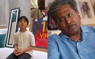 Lalit Modi finds young Kohli fan from viral video, sends priceless signed IPL bat