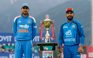 Shubman Gill and Hashmatullah Shahidi