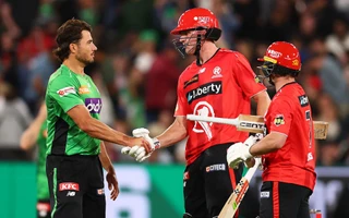 Marcus Stoinis and Will Sutherland