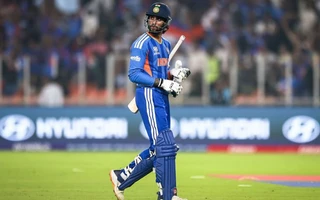 Tilak Varma sets world record for most catches in a calendar year in T20Is during India vs New Zealand 2nd T20I