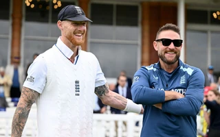 Ben Stokes and Brendon McCullum