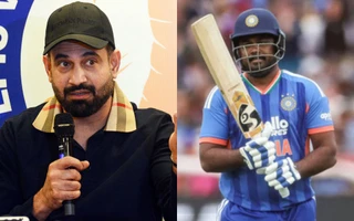 Irfan Pathan and Sanju Samson