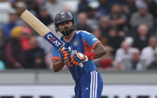 What is Shreyas Iyer's T20I record at Holkar Stadium, Indore?