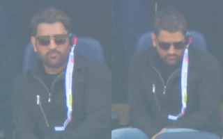 MS Dhoni spotted wearing radio earwig at Edgbaston during India's ODI win against England