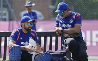 Sitanshu Kotak and Rohit Sharma