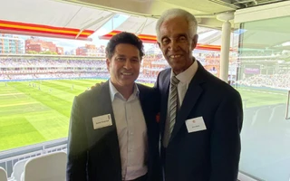 Sachin Tendulkar and Sir Garfield Sobers