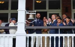 Yuvraj Singh rang the bell at Lord's