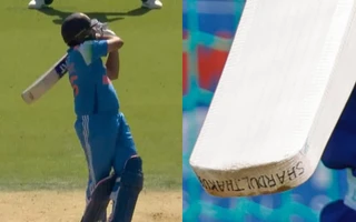 Rohit Sharma scores a historic Lord's century with Shardul Thakur's bat