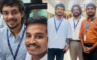 Ishan Kishan joins RBI as assistant manager during international break; pictures from Patna office go viral. (Source:venkymama100/X)