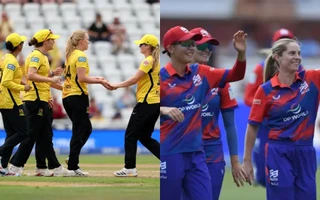 Trent Rockets Women and Southern Brave Women.