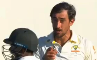 [WATCH] AUS vs BAN 2026: Mitchell Starc fumes at Mehidy Hasan Miraz over pitch-running incident