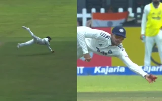 [WATCH] SL vs IND 2026: Shubman Gill produces one-handed stunner to dismiss Kamindu Mendis