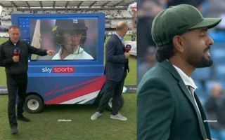 Nasser Hussain, Michael Atherton and Babar Azam