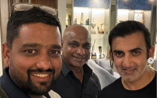 Gambhir, Indian commentators join Jayasuriya for dinner in Colombo ahead of 2nd Test