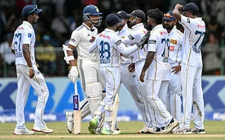 Yashasvi Jaiswal and Asitha Fernando in heated exchange after dismissal in Colombo (Source:GettyImages)