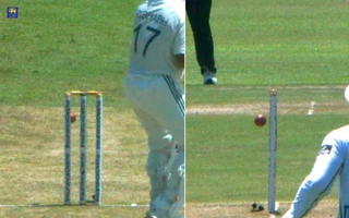 WATCH: Rishabh Pant survives close call as ball lands just behind stumps after shoulder blow