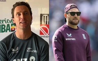 Matt Henry and Brendon McCullum