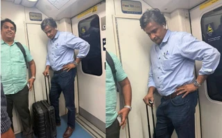Javagal Srinath's Bengaluru Metro photo goes viral, fans praise ex-India star's simplicity