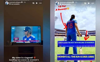 'My sister is a legend' – Jemimah Rodrigues celebrates Smriti Mandhana's record-breaking century
