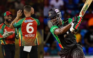 Guyana amazon warriors vs st kitts and nevis patriots