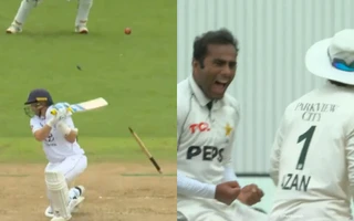 Joe Root and Mohammad Ali