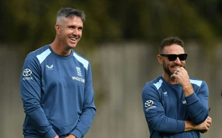 Brendon McCullum and Kevin Pietersen