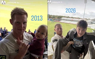 Ben Stokes shares throwback showing son Layton's 13-year transformation