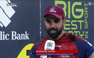 'I was mentally free' - Player of the Tournament Shadab Khan on the Falcons' CPL triumph