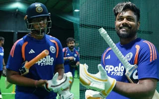 Vaibhav Sooryavanshi and Sanju Samson