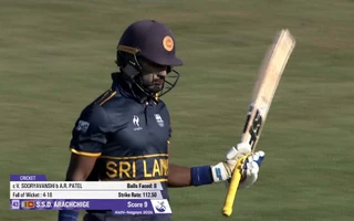 Sri Lanka register their lowest score in T20Is with 45 all out against India