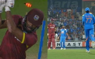 Mohammed Siraj castles John Campbell with a pearler on ODI return