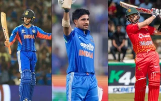 Abhishek Sharma, Shubman Gill and Sikandar Raza