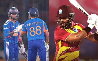 Tilak Varma and Shai Hope
