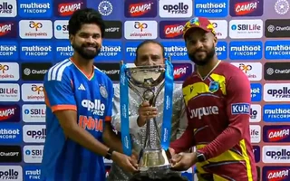 Shreyas Iyer and Shai Hope