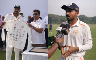 I want to perform in such a way that it becomes hard to ignore me, says Bhargav Bhatt after 100 first-class games