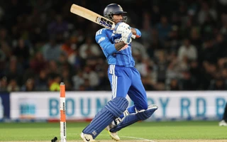[WATCH] Tilak Varma's emotional outburst after scripting India's thrilling heist vs NZ in 2nd T20I