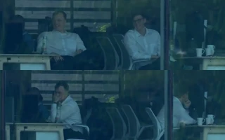 [WATCH] Two employees caught enjoying live cricket at work during SA vs AUS 3rd Test