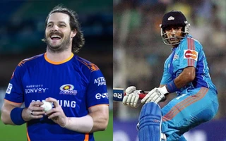 Robin Uthappa and Mitchell McClenaghan