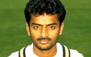 Venkatapathy Raju was out on Diamond Duck against Australia in 1992 World Cup. (Photo Source: ALLSPORT)