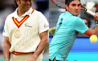 Sachin Tendulkar and Roger Federer
