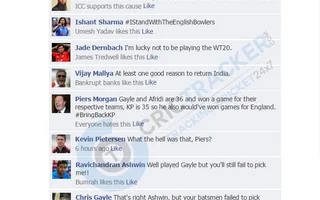 fake fb wall