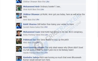 Fake fb wall