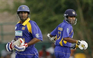 Mahela Jayawardena and Kumar Sangakkara