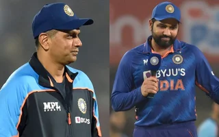 Rahul Dravid and Rohit Sharma