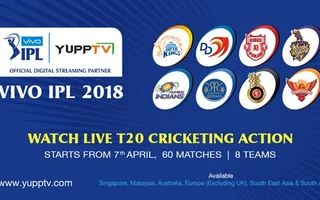 Users in all these countries can live stream the T20 tournament on YuppTV.